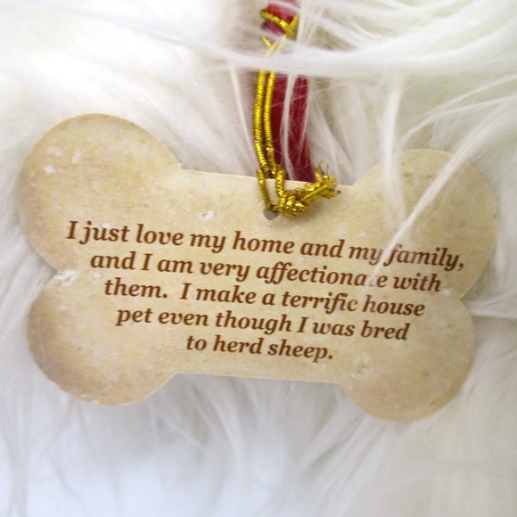 Gund Holiday Sheepdog Plush - Picture 6 of 11